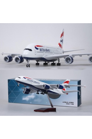 British Airways A380 Yolcu Uçağı Model Uçak 1/160 46cm