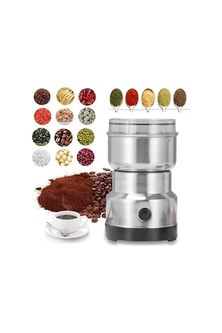 Jialan Çok Fonksiyonlu Elektrikli Öğütücü Tahıllar, Baklagiller Gümüş