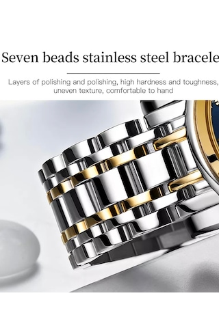 20mm Çapında Ucu Kavisli Çift Renk Çelik Saat Kordonu Çok Renkli