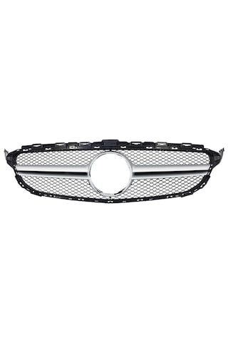 Mercedes C-class Uyumlu Yedek Parça W205 İçin Uyumlu 2014-2018 C63 Dizayn Gri Panjur