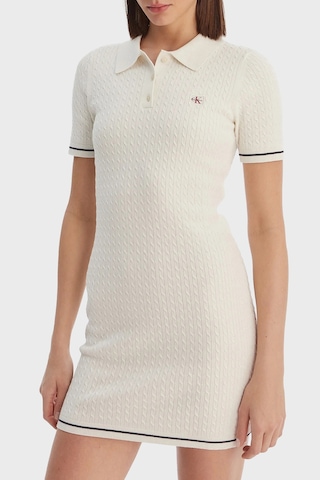 Calvin Klein Bayan Elbise Lv047f323g Yas Beyaz BEYAZ