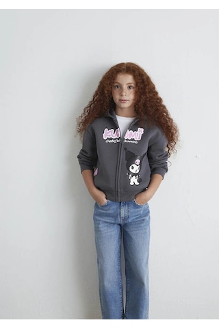 Mavi Loose Fit Gri Kız Çocuk Sweatshirt M7s10167-85309 Gri
