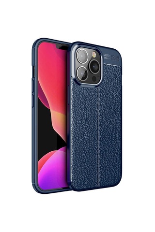 Apple Uyumlu iPhone 13 Pro Kılıf Zore Niss Silikon Kapak Lacivert
