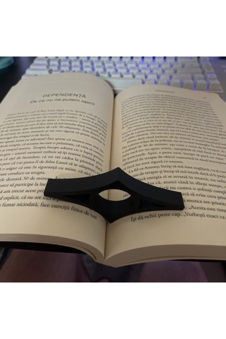 Sayfa Tutucu Kitap Ayracı - Tek Elle Pratik Okuma Aparatı