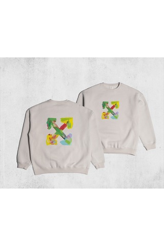 Unisex Oversize Four Sweatshirt