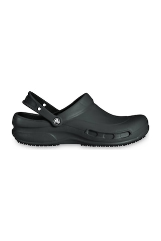 Crocs Bistro Work Clog Erkek Deliksiz Sabo Terlik Black Black Siyah