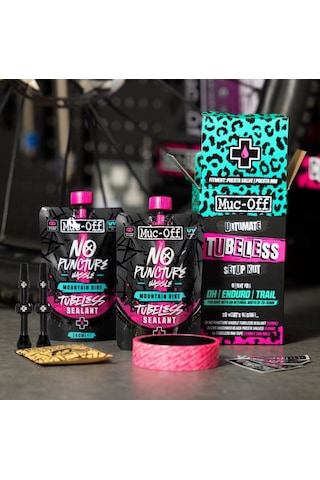 Muc-off Ultimate Tubeless Kit Dh/trail/enduro Pembe