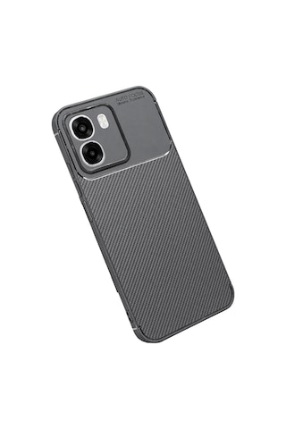 Uryport Oppo Oppo A6t 5g Auto Focus Karbon Kapak - Gri