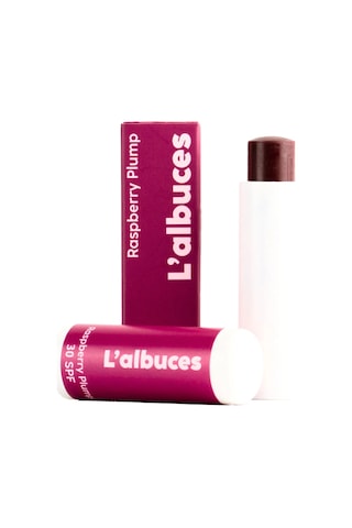 L'albuces Raspberry Plump Lip Balm SPF30