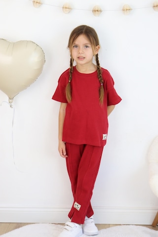 Miababy Paça Yırtıklı Takım Bordo