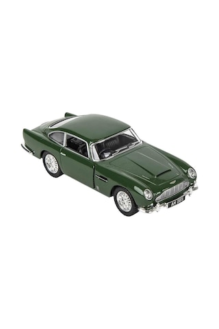 Aston Martin Db5 1:38 Ölçek Metal Çek Bırak Model Araba - Açılabilir Kapılar 13 Cm
