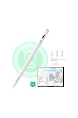 Geo Apple iPad Uyumlu Find My Özellikli Type-c Şarj Girişli Dijital Dokunmatik Kalem