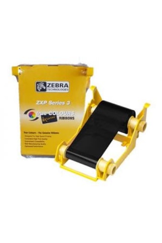 Zebra Zxp 3 Serisi Siyah Ribon 2000 Baskı