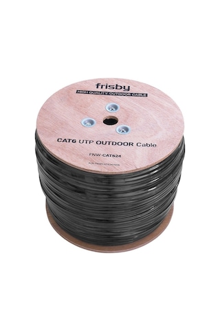 Frisby Fnw Cat624 305M Cat6 Utp Outdoor Dış Mekan Kablo