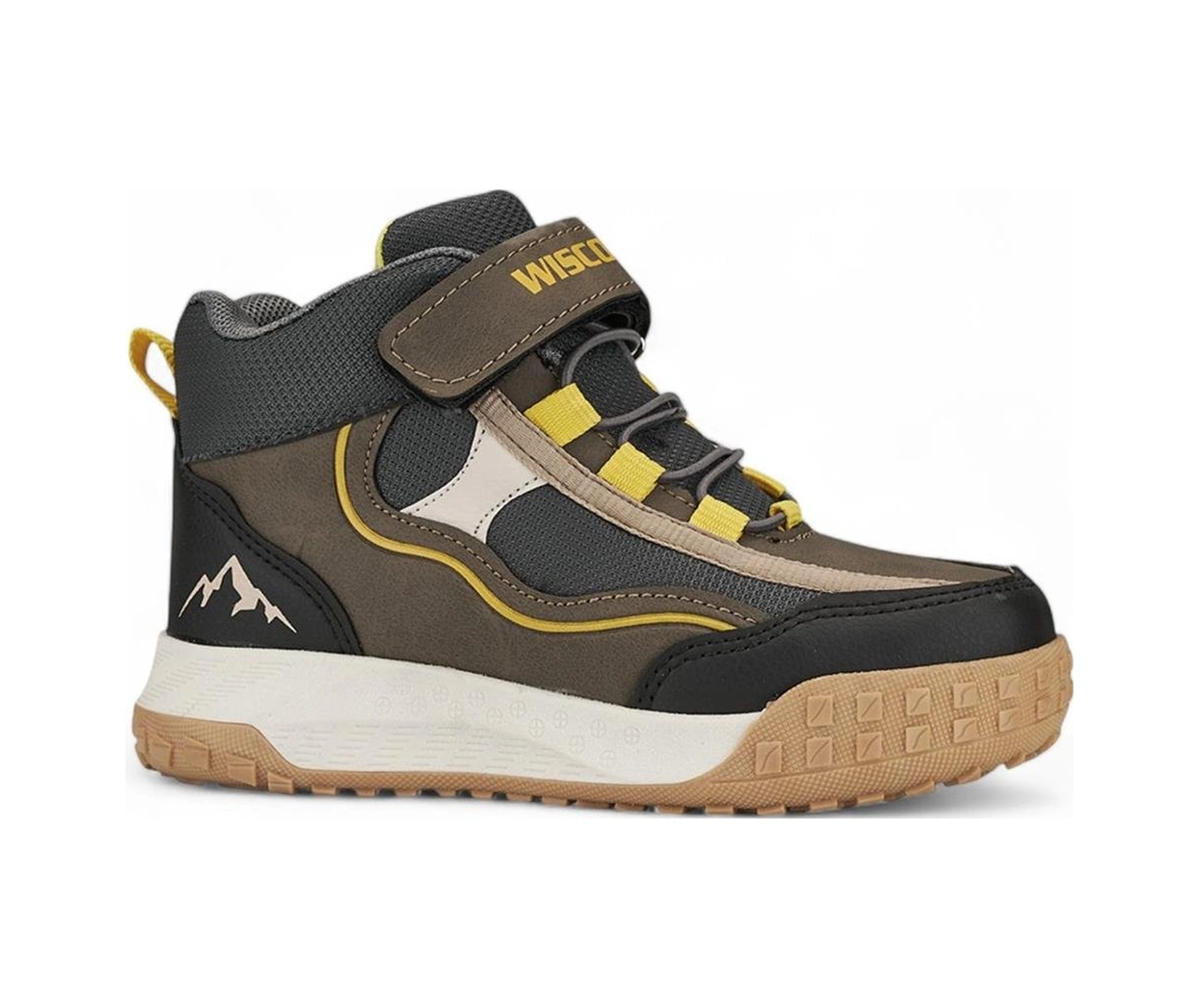 Visco 064 Vizon-sarı Erkek Çocuk Kışlık Bot Ayakkabı Vizon