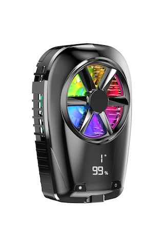 X110 Radyatör Telefon Soğutucu Fan - Siyah