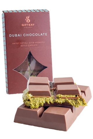 Taze Çikolata Sütlü Dubai Çikolatası 200 G