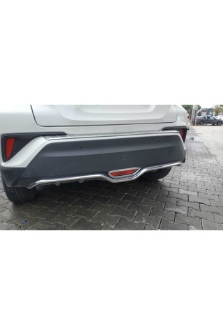 Toyota Uyumlu C-Hr 2016-2019 Arka Tampon Alt Çıtası Nıkelaj N11.38459