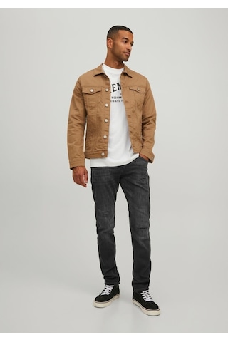 Jack & Jones Glenn Flox 124 Slim Fit Jean 12201946 Black Denim