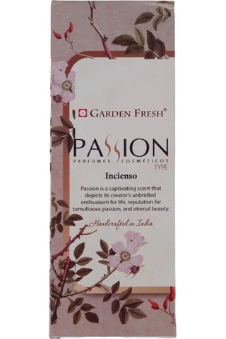 Garden Fresh Passion Tutku Kokulu Altıgen 1 Paket 20 Adet Çubuk Tütsü