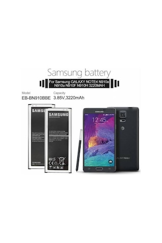 Samsung Uyumlu, Galaxy Note 4 Batarya Pil