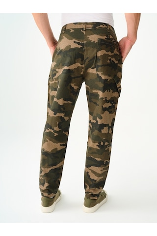 Relax Fit Erkek Pantolon Haki
