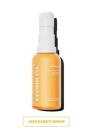 Leke Karşıtı Cilt Tonu Eşitleyici Aydınlatıcı C Vitamini Arbutin Sos Serum Tüm Cilt Tipleri