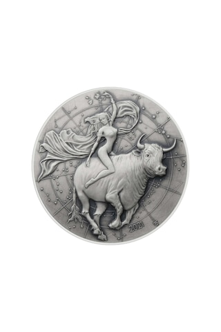 Agakulche Tanrıça Europa Gümüş Sikke Coin