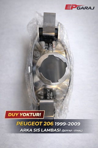 Peugeot 206 1999 2009 Arka Sis Lambası Şeffaf İthal