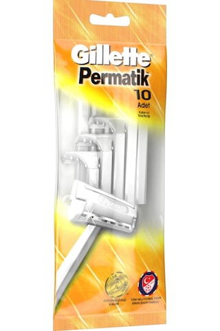 Gillette Permatik Tıraş Bıçağı 10'lu