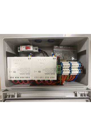 8 Kanal Wifi Vana Kontrol Panosu 24 Vac Vana Kontrol