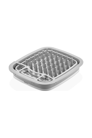 Golden Rod Gri Katlanabilir Bulaşıklık 9 Litre Beyaz - Gri
