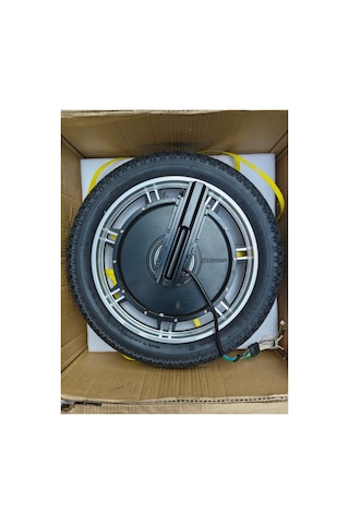 İnmotion 72 Volt 18 İnç Jantlı Hub Motor 18x3.0 Lastik Tek Teker İçin Füme