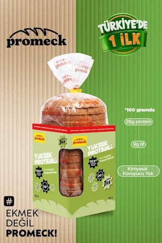 Yüksek Proteinli Tam Buğdaylı Protost Ekmek 365 Gr