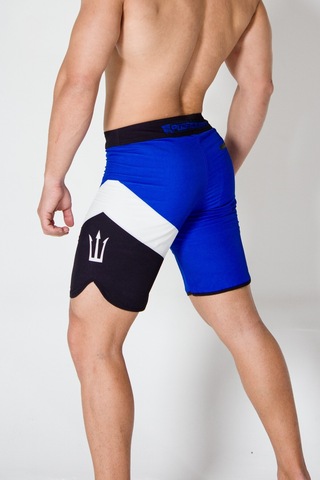 Pose I Down Speedsky Blue Npc Short Erkek Fizik Ve Deniz Şortu Mavi