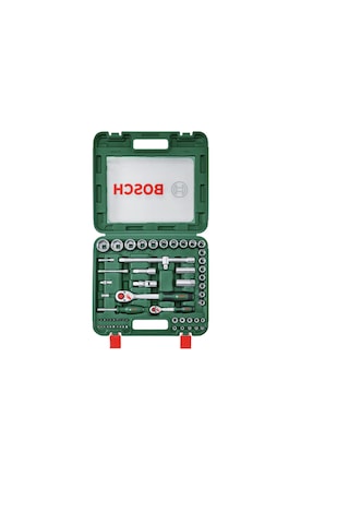Bosch 1/4" + 1/2" Cırcır Anahtar Seti 60 Parça