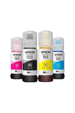 Epson 103  L3210 Multipack Şişe Mürekkep Seti
