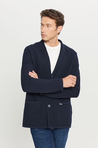 AC&Co / Altınyıldız Classics Erkek Lacı Pamuklu Standart Fit Normal Kesim Mono Yaka Torba Cepli Jakarlı Triko Ceket Lacı