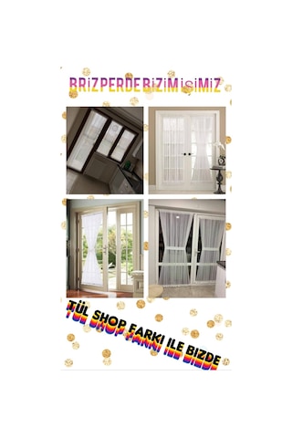 Briz Perde Çubuklu Kapı Ve Cam Perdesi Kolay Montaj Yeni Ürünler (372456454)