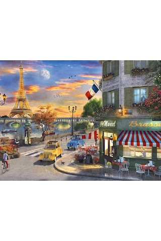 Ravensburger 1500 Parça Romantic City Of Paris Puzzle
