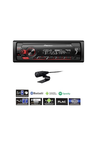 Oto Teyp 4x50w Bt/usb/fm/aux Pıoneer Mvh-s320bt