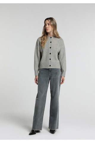 Colin's Colins Regular Fit Yuvarlak Yaka Düz Kadın Gri Hırka Cl1082165 Q1.v1 Mga Gri Melanj