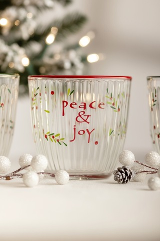 Clara 4'lü Su Bardağı Seti 290 Cc Renkli