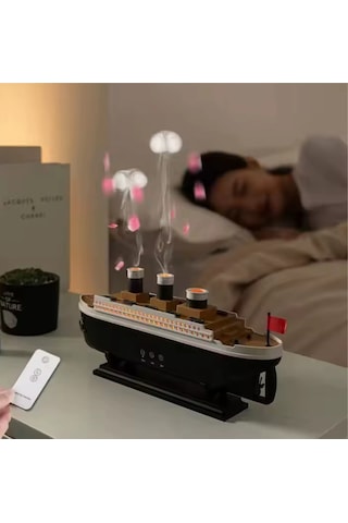 Blackbird 299 Dekoratif Titanic Gemi Aroma Difüzör & Nemlendirici 250 Ml Uzaktan Kumandalı, Zaman A