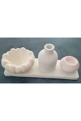 Taş Tozu İle Üretilmiş Set Tütsülük