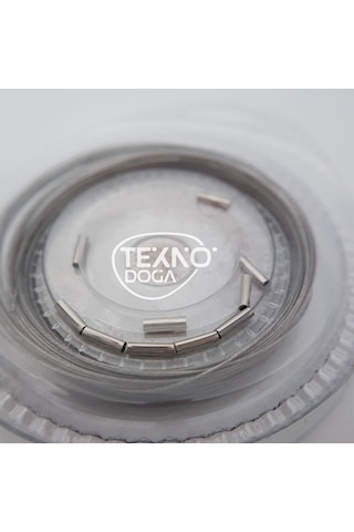 Effe Çelik Olta Teli Lüfer Turna Dişli Balık Için 10M Tel Ve Burç