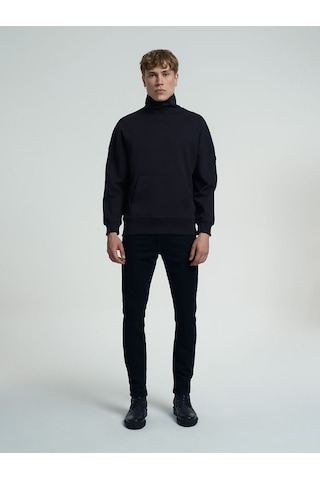 LOFT Oversize Erkek Sweatshirt Lf2034797 Q1.v1 Siyah
