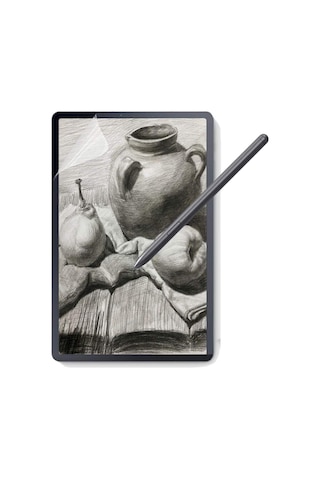 Samsung Galaxy Uyumlu Tab S6 Lite Sm-p610 P617 Ekran Koruyucu Paper Like Pencil Destekli Film Kağıt Hissi