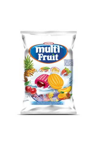 Tayaş Multi Fruit Karışık Meyveli Sert Şeker 1 KG