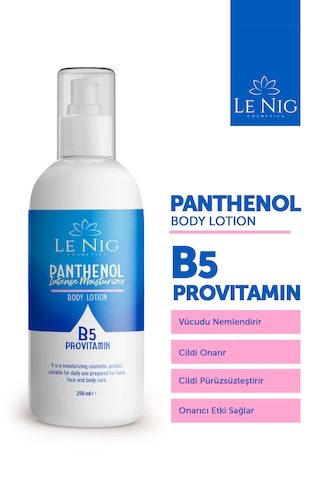 Le Nig Panthenol & B5 Provitamin Nemlendirici Vücut Losyonu 250 ML